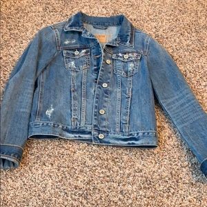 HOLLISTER Distressed Jean Jacket